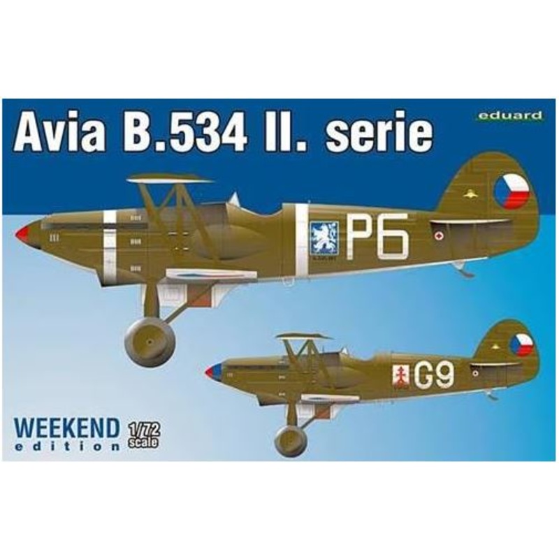 Eduard 7448 1/72 Avia B-534 II, Serie