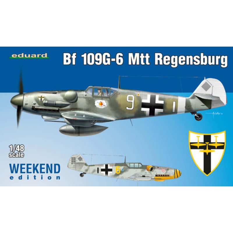 Eduard 84143 1/48 Bf 109G-6 MTT Regensburg - Weekend Edition