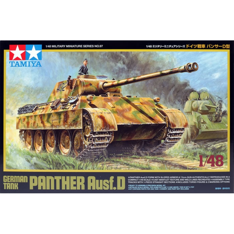 Tamiya 32597 1/48 Panther Ausf. D 1/48