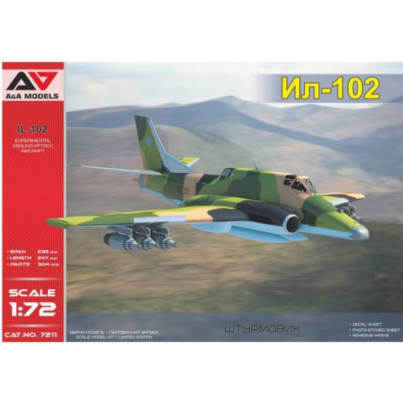 A&A Models 7113 1/72 Ilyushin IL-102