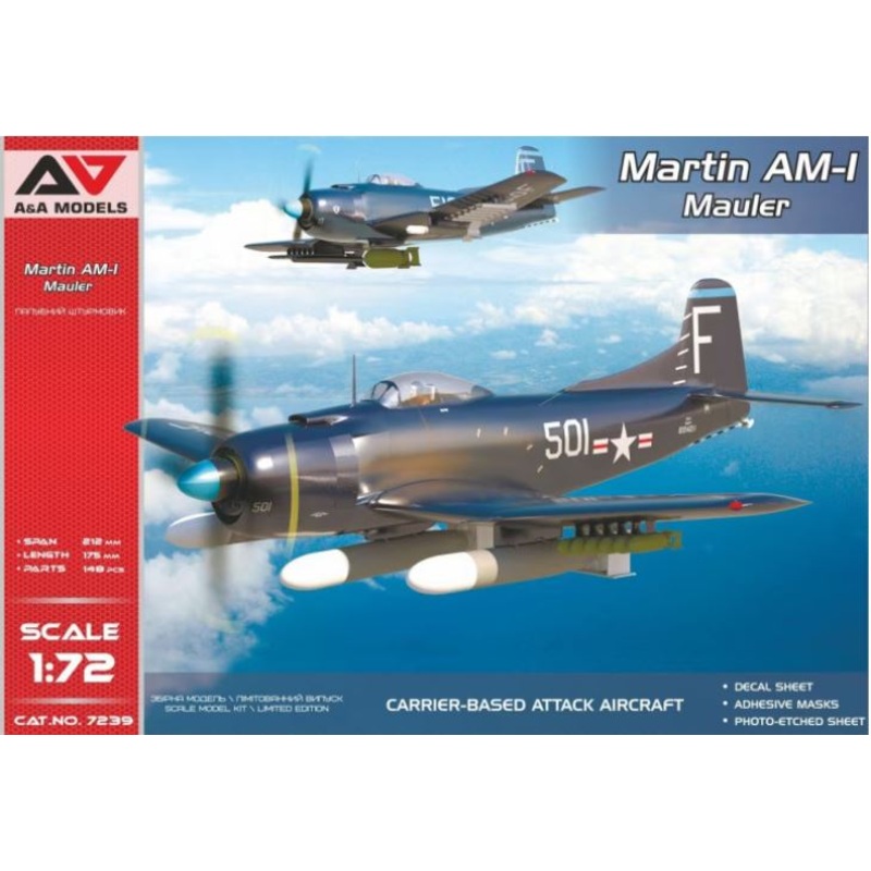A&A Models 7239 1/72 Martin AM-1 Mauler