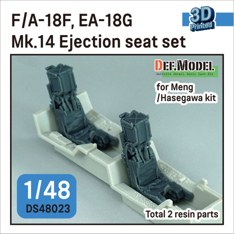 Def Model DS48023 1/48 F/A-18F, EA-18G Super Hornet Mk.14 seat set for 1/48 kit