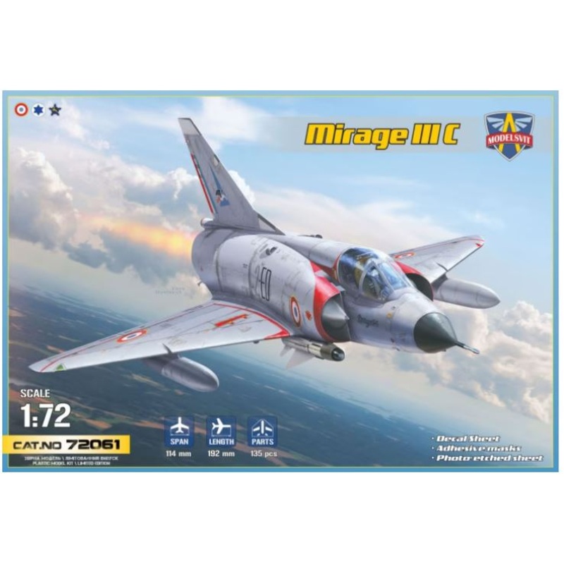 ModelSvit 72061 1/72 Mirage III C