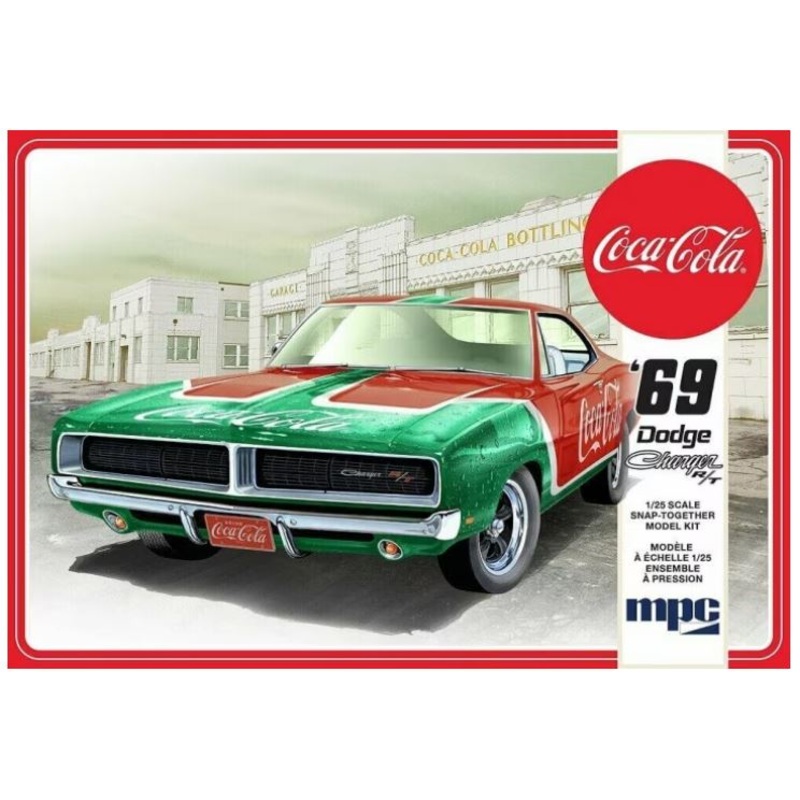 MPC 919 1/25 Coca-Cola 69 Dodge Charger R/T
