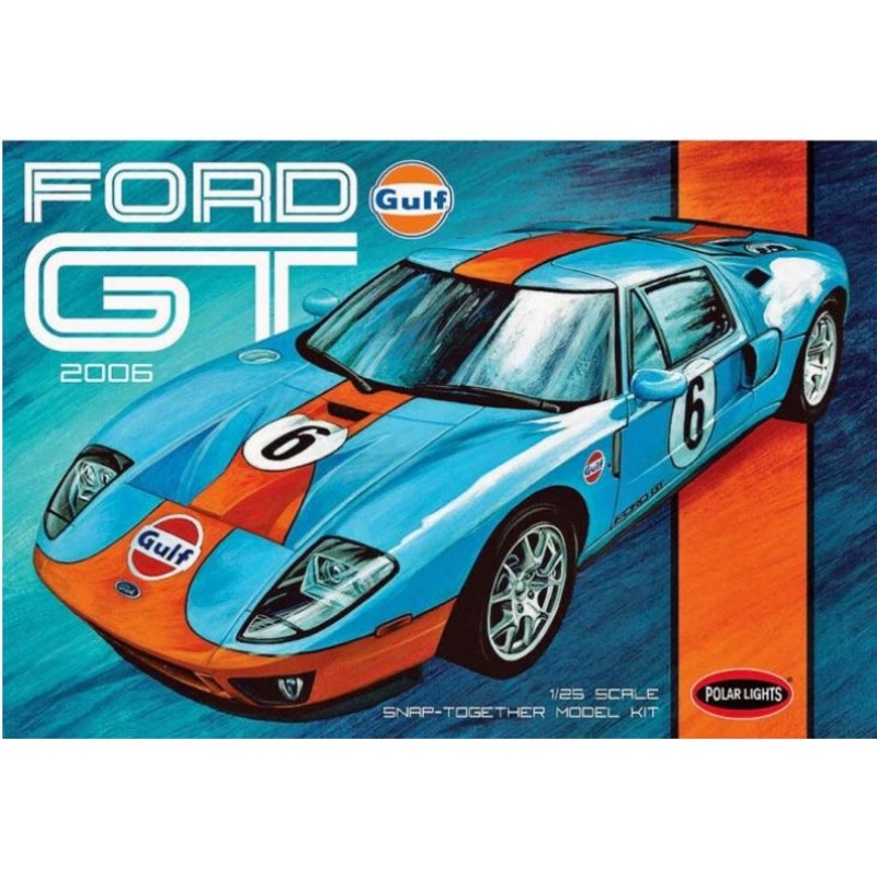 POLAR LIGHTS 955 1/25 2006 Ford GT Gulf