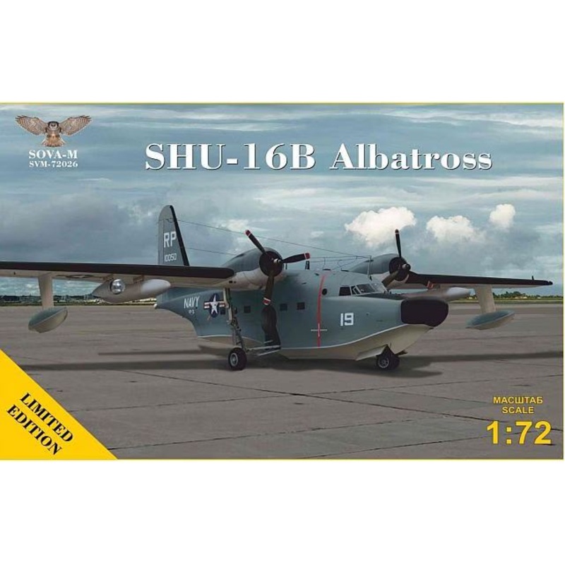 SOVA-M 72026 1/72 SHU-16B Albatross (US Navy / US Air Force)