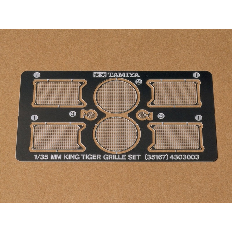 Tamiya 35167 1/35 King Tiger Photo Etched Grille Set