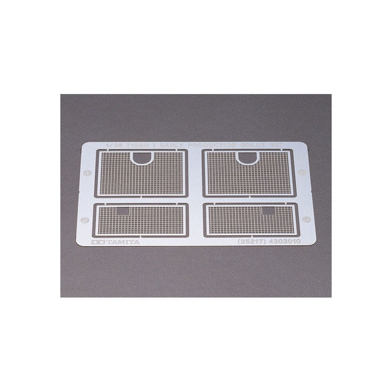 Tamiya 35217 1/35 Tiger I Early Production Photo Etched Grille Set