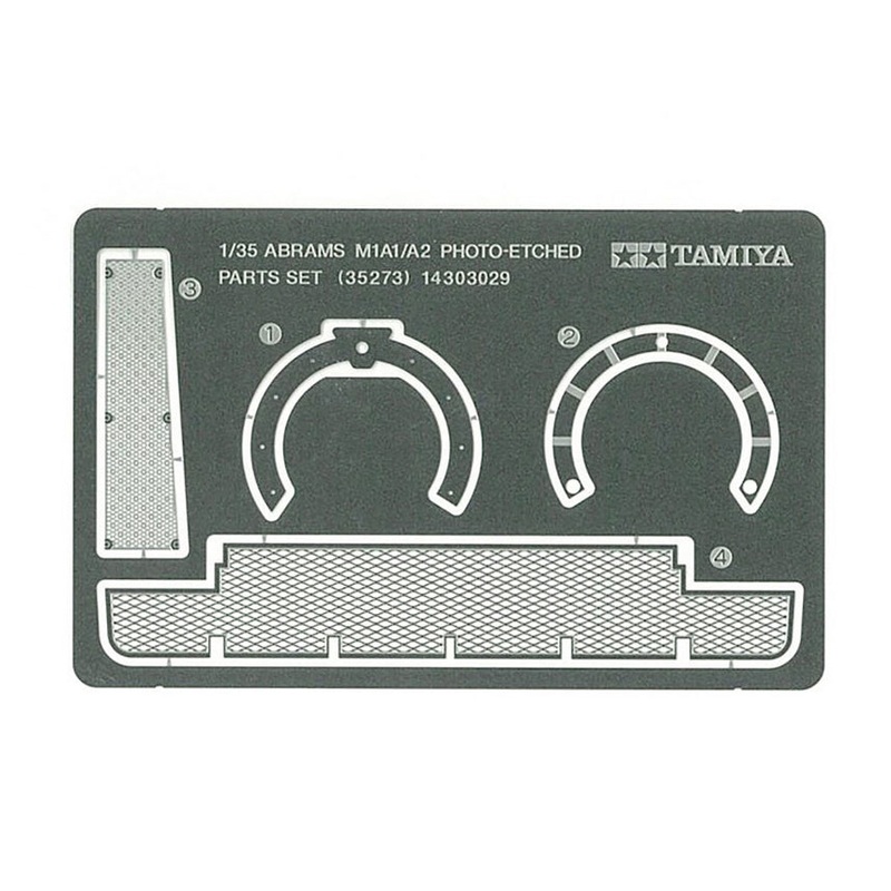 Tamiya 35273 1/35 US M1A1/A2 Abrams Photo Etched Parts