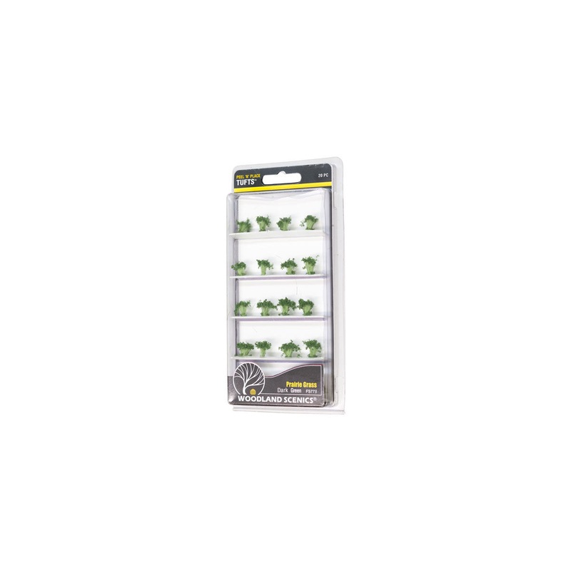 Woodland Scenics FS778 Dark Green Prairie Grass