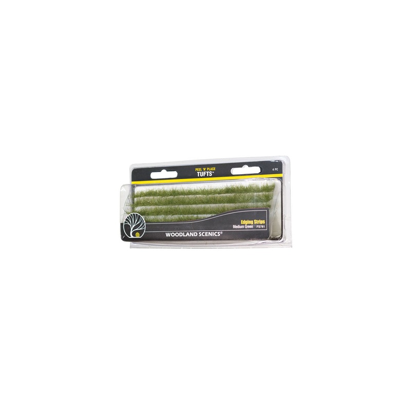 Woodland Scenics FS781 Medium Green Edging Strips