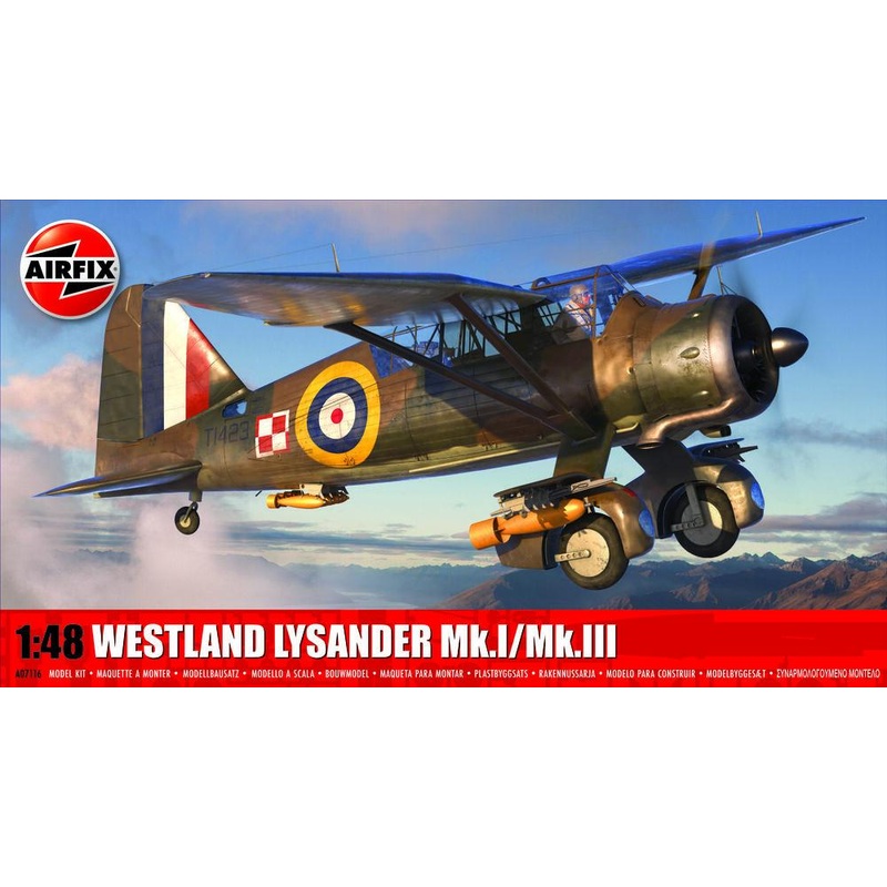 Airfix 07116 1/48 Westland Lysander Mk.I / Mk.III