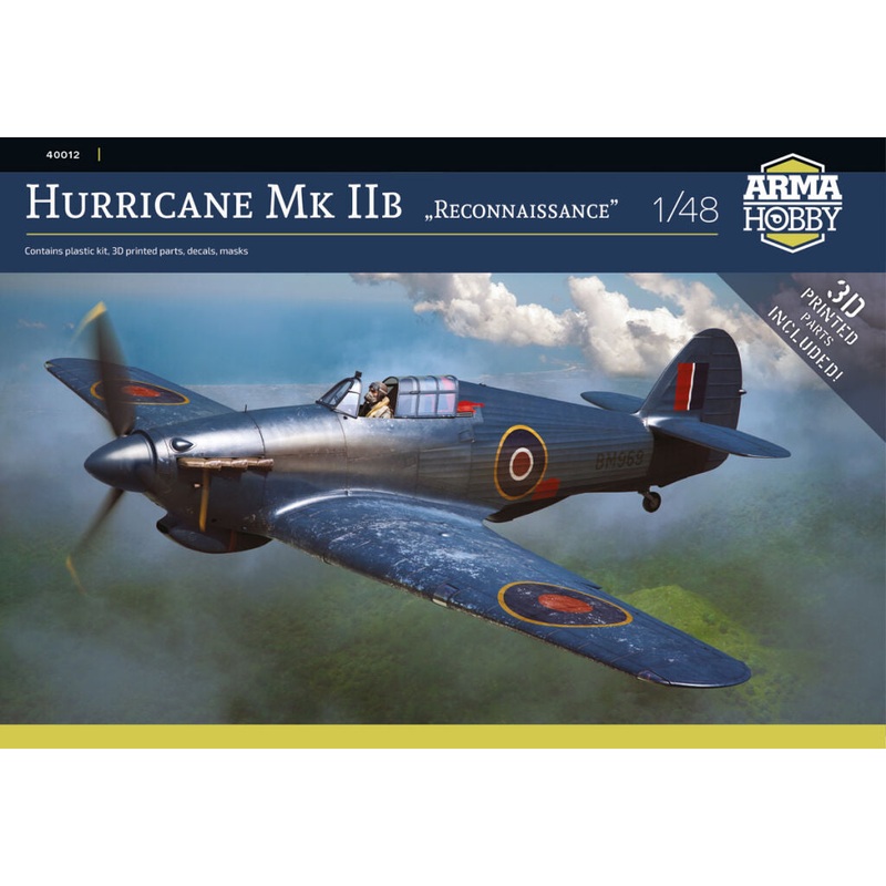 Arma Hobby 40012 1/48 Hawker Hurricane Mk IIb Reconnaissance