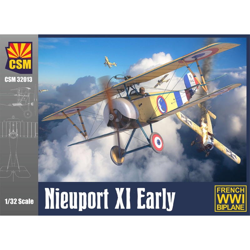 Copper State Models 32013  1/32  Nieuport XI Early