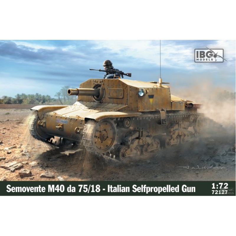 IBG 72127 1/72 Semovente M40 da 75/18