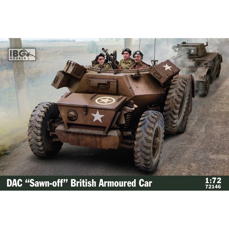 IBG 72146 1/72 DAC Sawn-off British Armoured Car