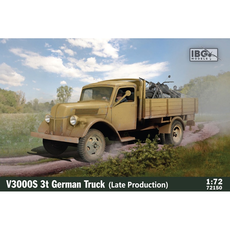 IBG 72150 1/72 Ford V3000S 3t German Truck (Late production)