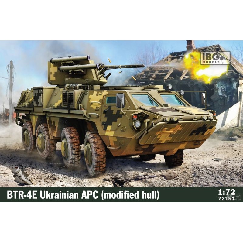 IBG 72151 1/72 BTR-4E Ukrainian APC (Modified Hull)
