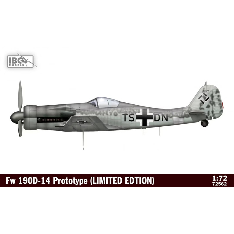 IBG 72562 1/72 Focke-Wulf Fw 190D-14 Prototype (Limited edition)