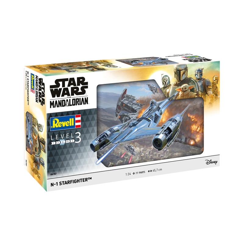 Revell 06787 1/24 The Mandalorian: N-1 Starfighter