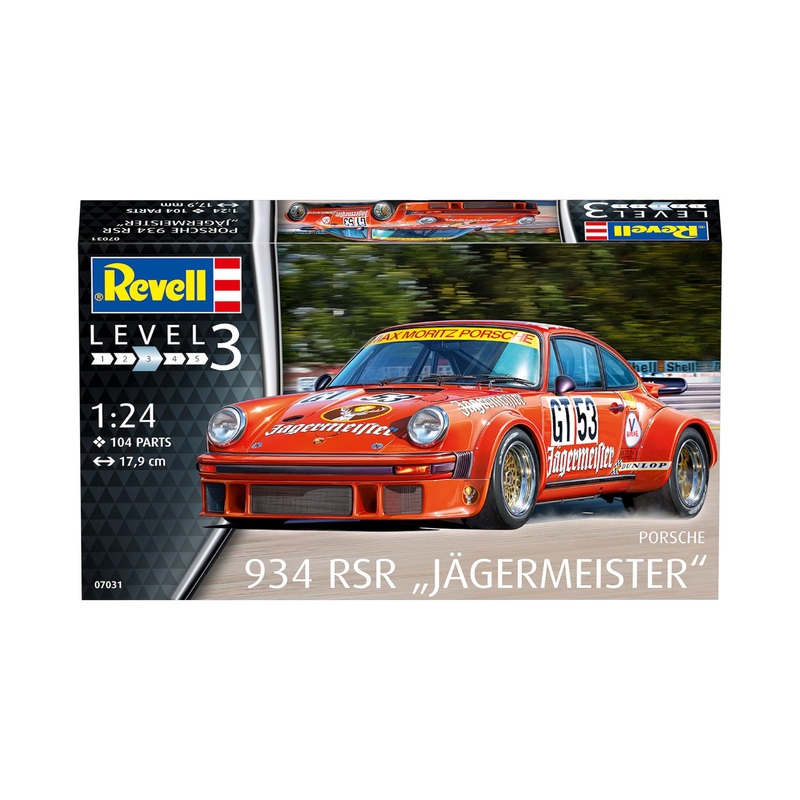 Revell 07031 1/24 Porsche 934 RSR Jgermeister