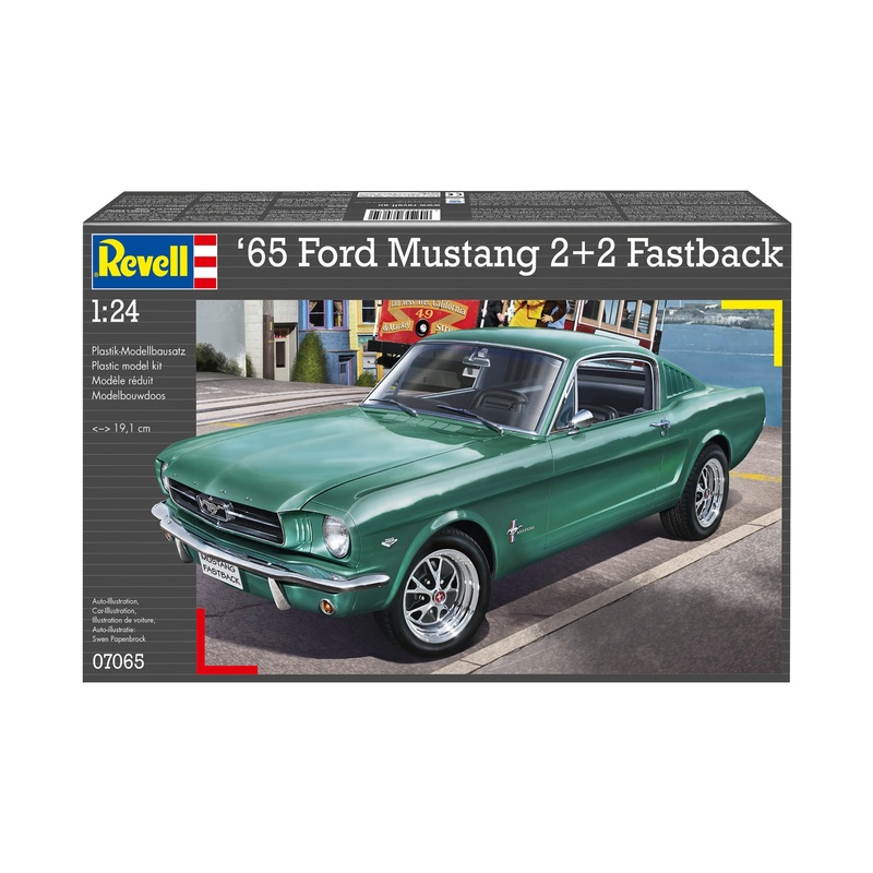 Revell 07065 1/24 1965 Ford Mustang 2+2 Fastback