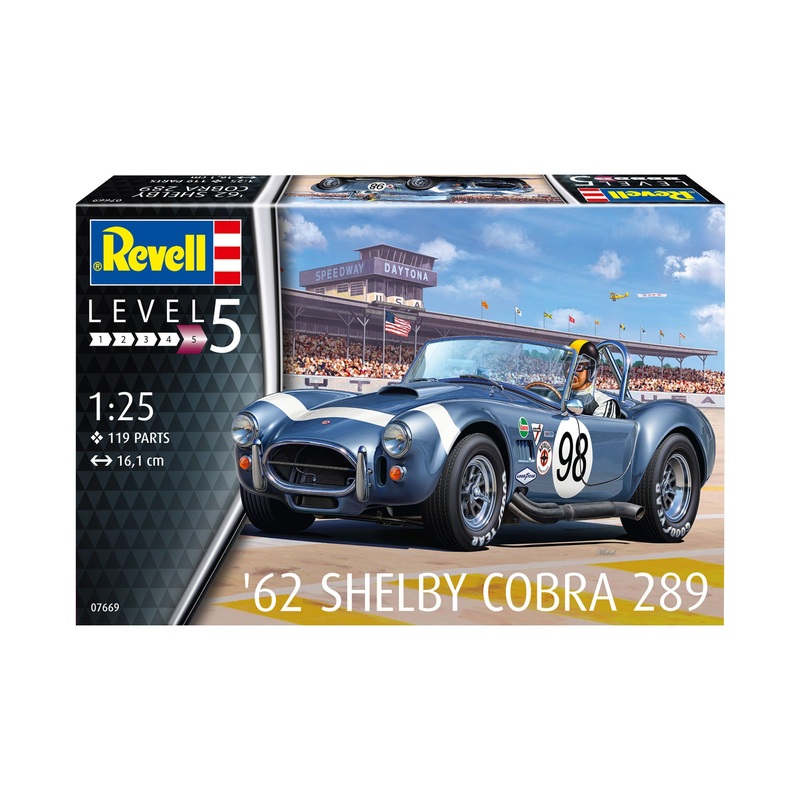 Revell 07669 1/25 1962 Shelby Cobra 289