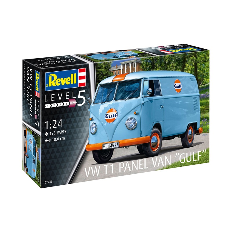 Revell 07726 1/24 VW T1 panel van Gulf