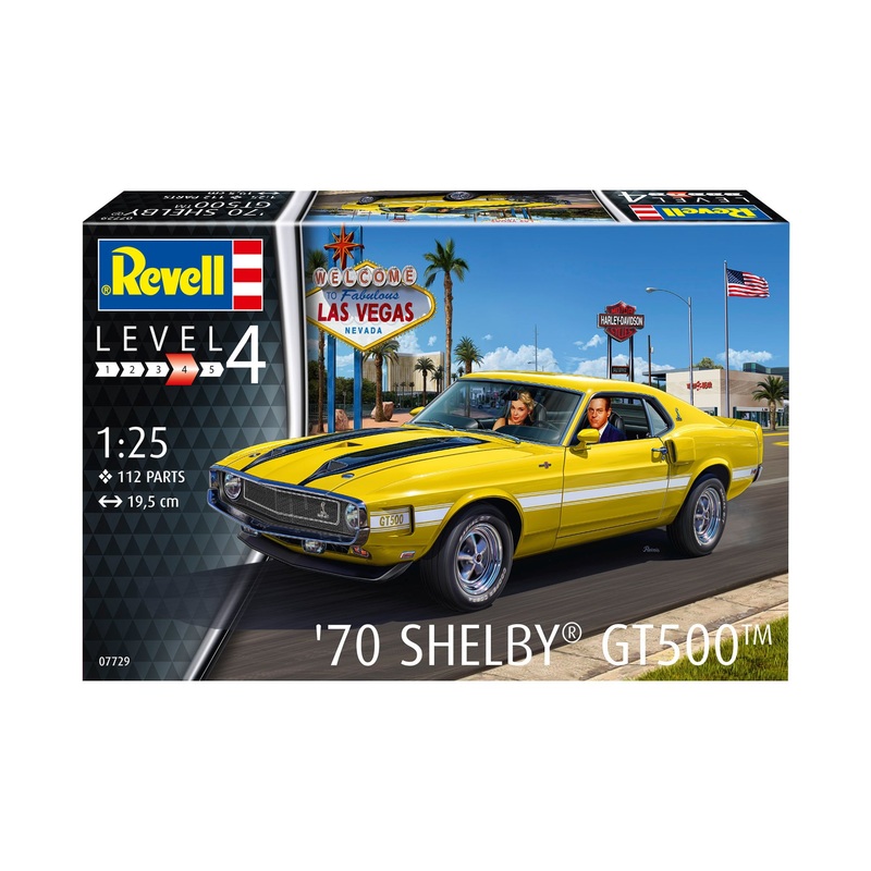 Revell 07729 1/25 1970 Shelby Mustang GT 500