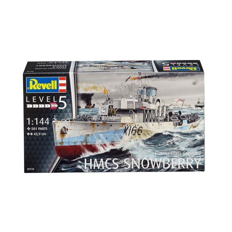Revell 5132 1/144 Flower Class Corvette HMCS SNOWBERRY