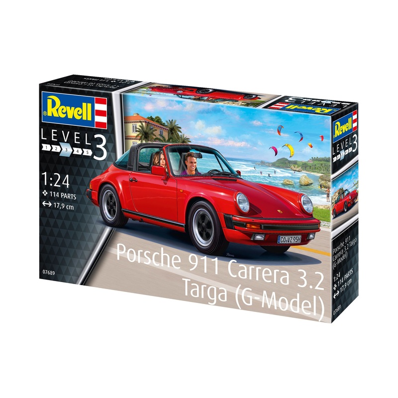 Revell 7689 1/24 Porsche 911 G Model Targa