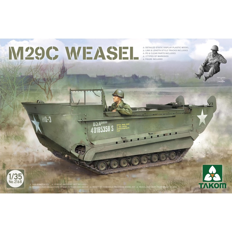 TAKOM 2168 1/35 M29C Weasel  AMPHIBIOUS VERSION