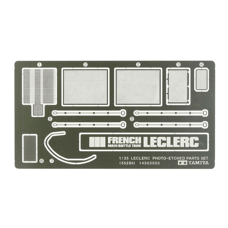 Tamiya 35280 1/35 French Main Battle Tank Leclerc Photo Etch Parts