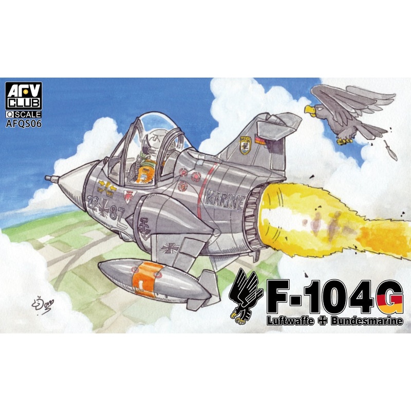 AFV Club F-104 Starfighter Luftwaffe Egg Plane