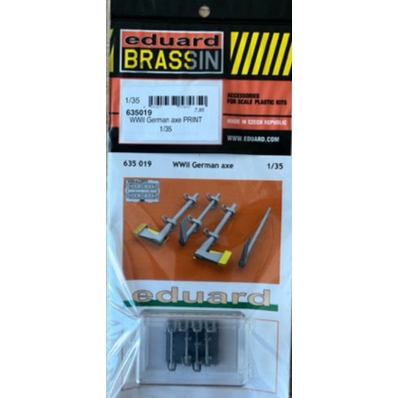 Eduard 635019 1/35  WWII German axes (3pcs.) Brassin PRINT