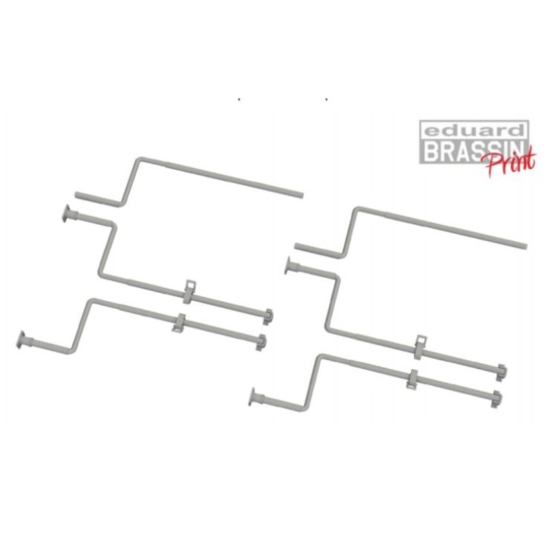 Eduard 635031 1/35 WWII German starter crank handles Brassin PRINT