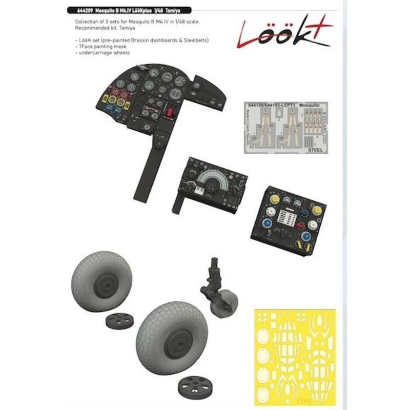 Eduard 644209 1/48 Mosquito B Mk.IV LKplus