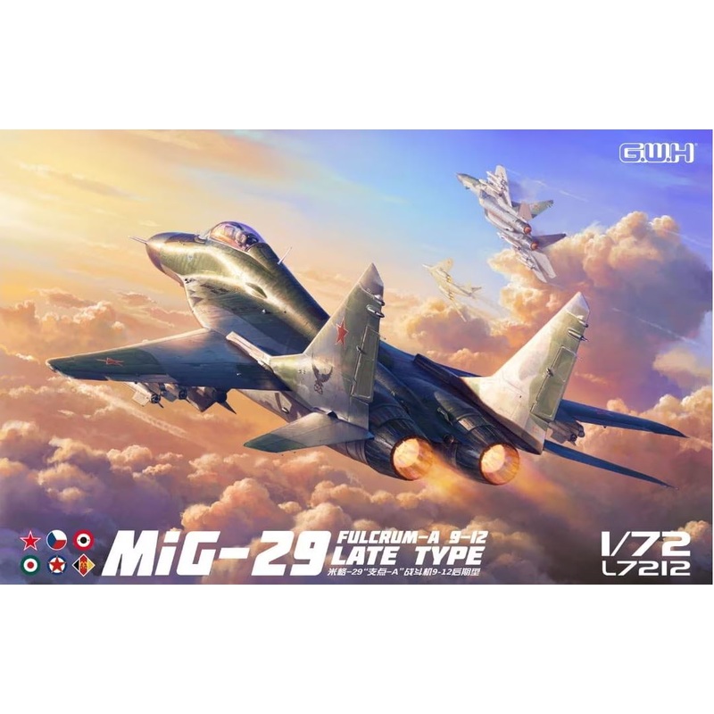 Great Wall Hobby L7212 1/72 MiG-29 [9-12] Fulcrum-A Late Type