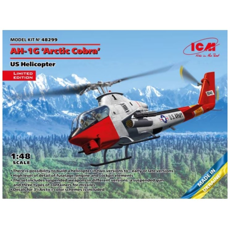 ICM 48299 1/48 Bell AH-1G 'Arctic Cobra'