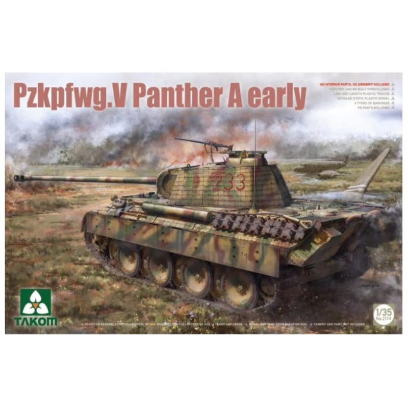 Takom 2174 1/35 Pz.Kpfw.V Sd.Kfz. 171 Panther Ausf. A Early
