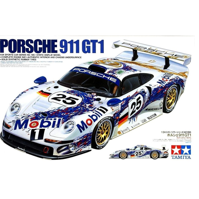 Tamiya 24186 1/24 PORSCHE 911 GT1