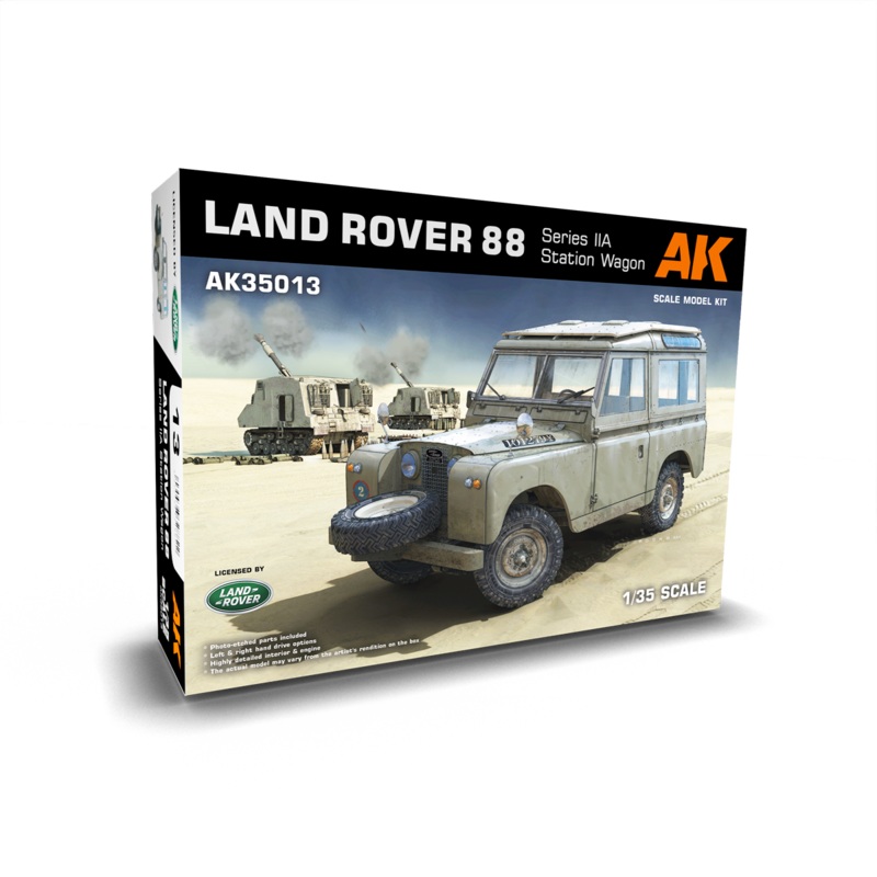 AK  Interactive 35013 1/35 LAND ROVER 88 SERIES IIA STATION WAGON