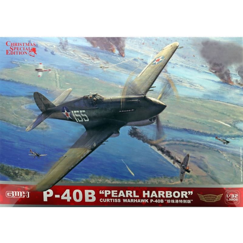 Great Wall Hobby l3202 1/32 P40B Pearl Harbor Special Edition