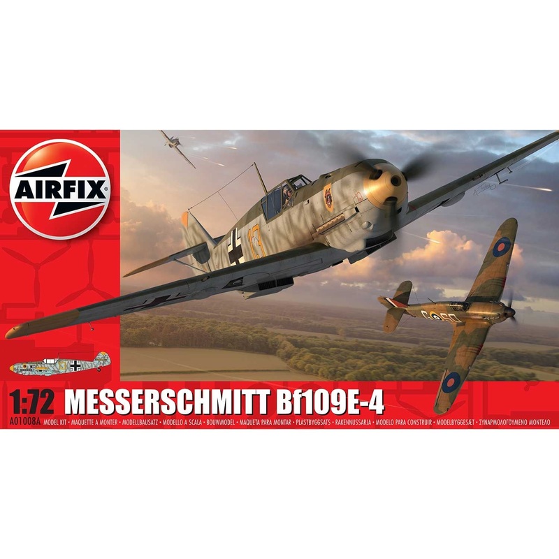 Airfix 01008A 1/72 Messerschmitt Bf109E-4