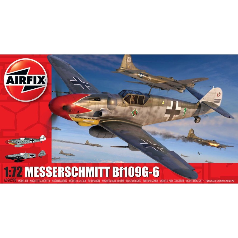 Airfix 02029B 1/72 Messerschmitt Bf109G-6