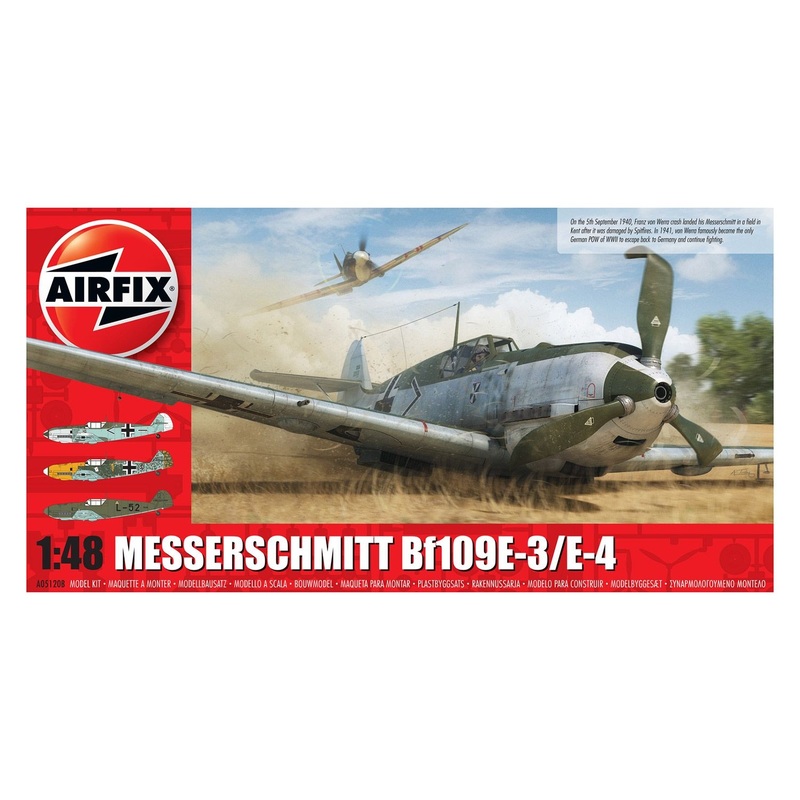 Airfix 05120B 1/48 Messerschmitt Me109E-4/E-1