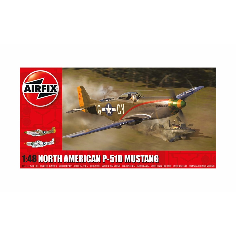 Airfix 05131A 1/48 North American P-51D Mustang