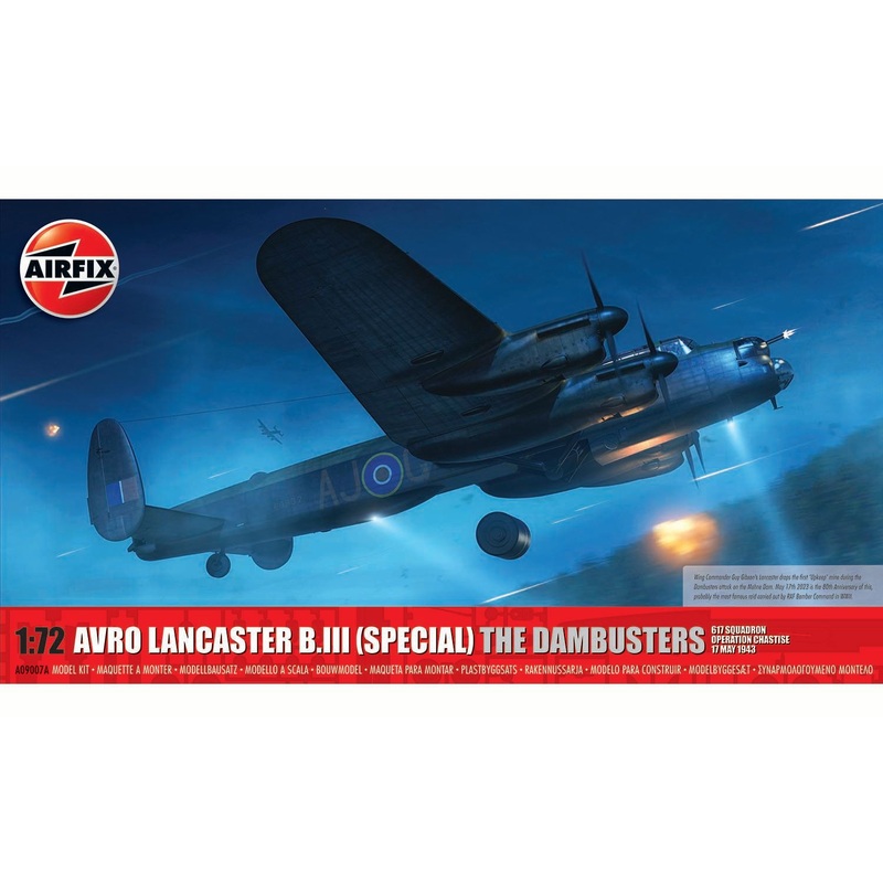Airfix 09007A 1/72 Avro Lancaster B.III (SPECIAL) 'THE DAMBUSTERS'