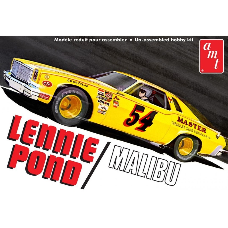 AMT 1352 1/25 Lennie Pond 1974 Chevy Malibu Stock Car