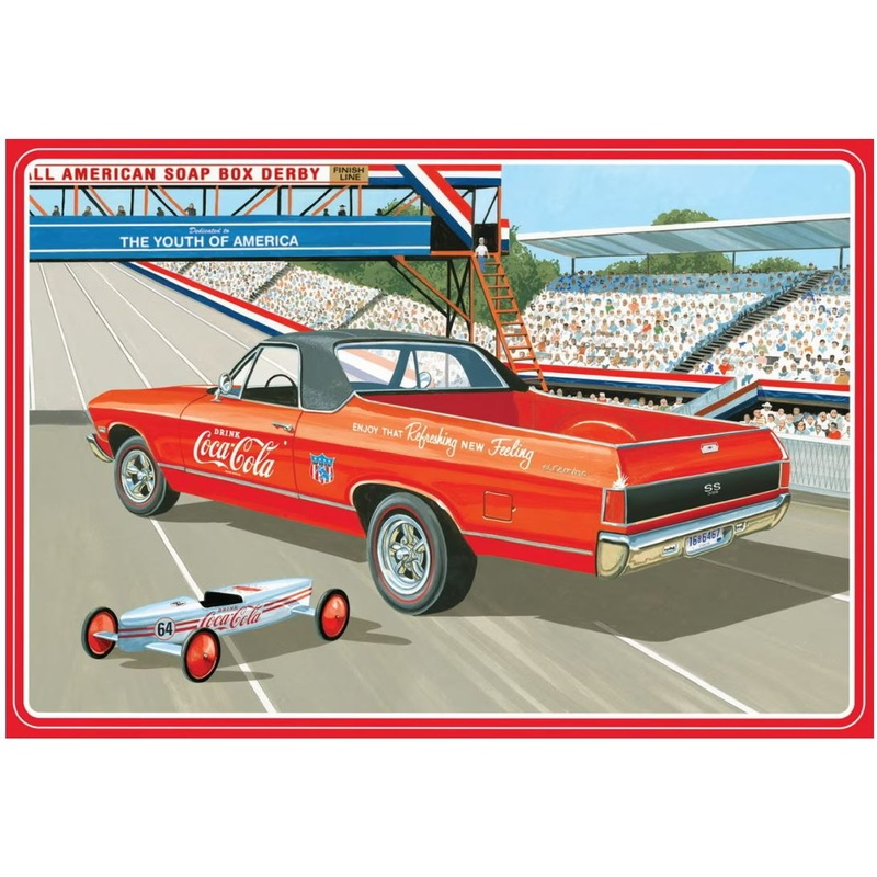 AMT 1362 1/25 1968 Chevy El Camino SS Coca Cola